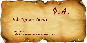 Vágner Anna névjegykártya